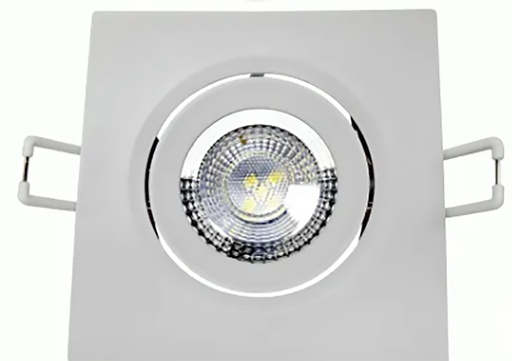 [P23687-36] Empotrable LED SPOT SQ, 5.5 W, 400 lm, 6 500 K, 120V-240V, 30 000 h